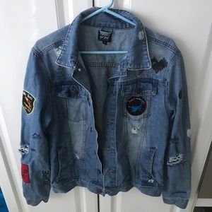 Rebel star cool denim jacket